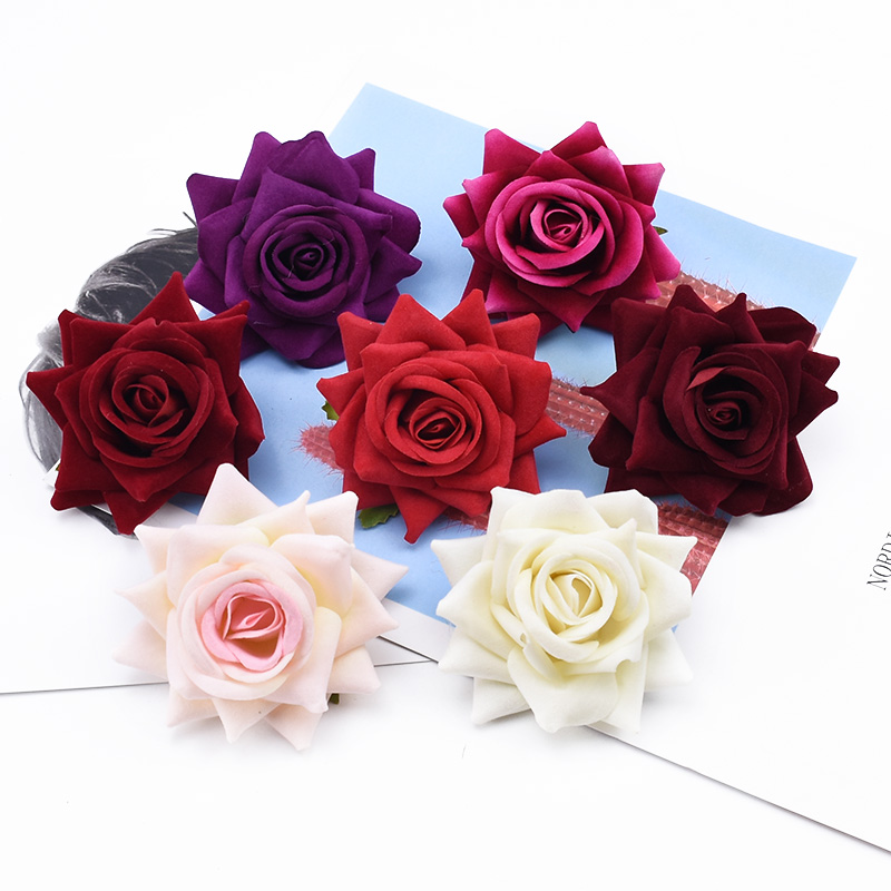 Bonsai Garden For Sale - Artificial Flower Flannel Rose Wedding Bride