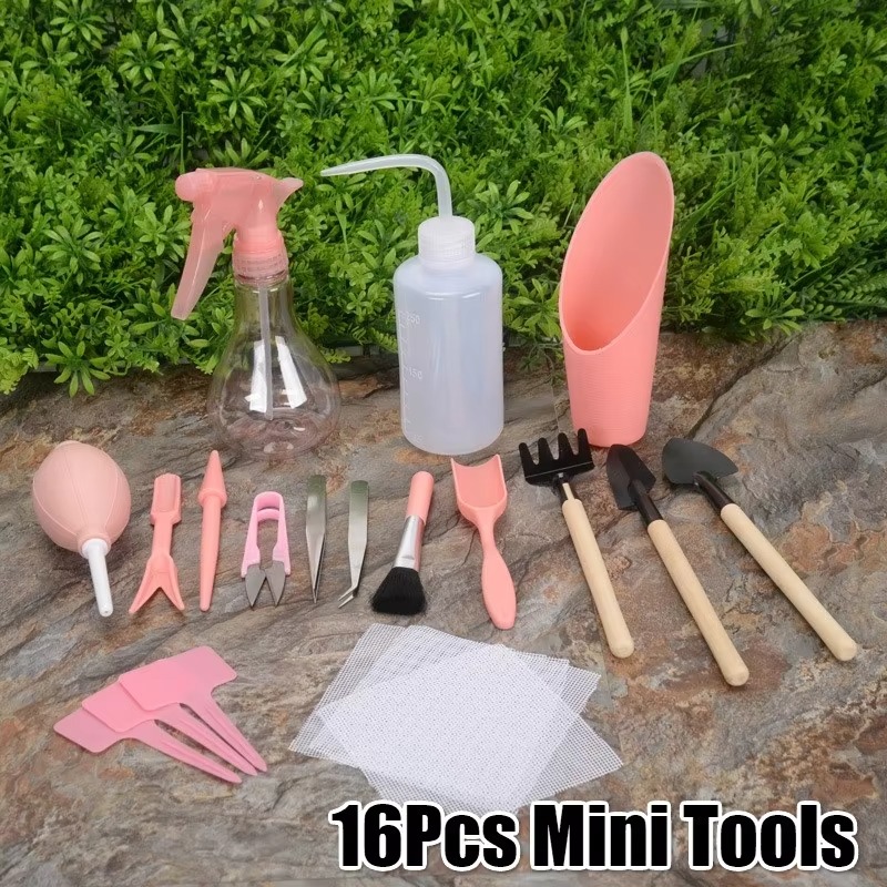 Bonsai Zen Garden Set - 2026 Mini Gardening Hand Tools Set