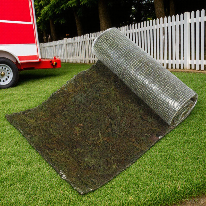 Bonsai Garden Layout - Simulated Moss Turf for Mini Garden