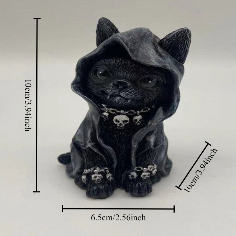 Halloween Magic Cat Resin Craf - đánh giá và giá Bonsai Garden For Desk