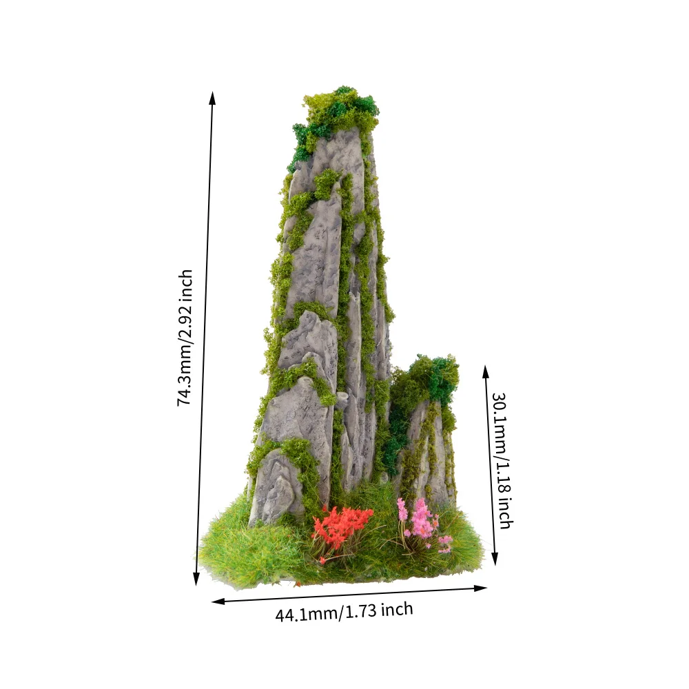 Miniature Rockery Decorative M - đánh giá và giá Bonsai Garden Layout