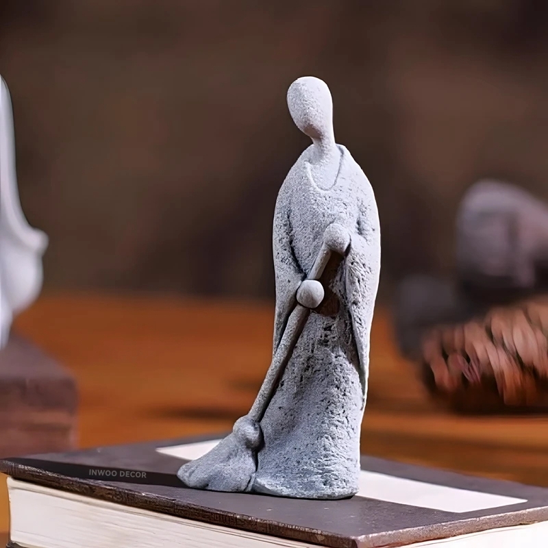 Stone Buddha Statue Little Mon - đánh giá và giá Bonsai Garden For Desk