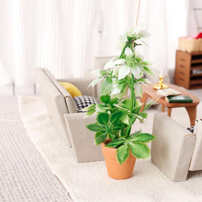 1/12 Dollhouse Simulation Gree - đánh giá và giá Bonsai Garden Plants