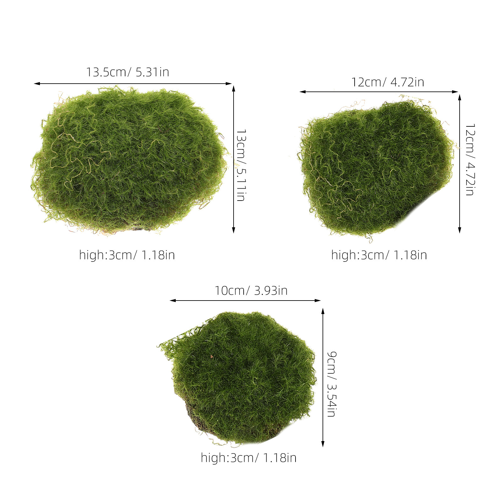 6Pcs Decorative Artificial Mos - đánh giá và giá Bonsai Garden Layout