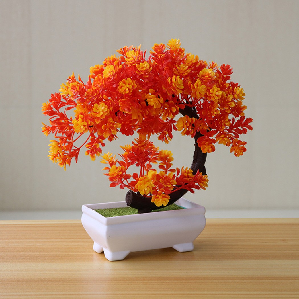 Plastic potted bonsai ornament - đánh giá và giá Bonsai Garden For Desk
