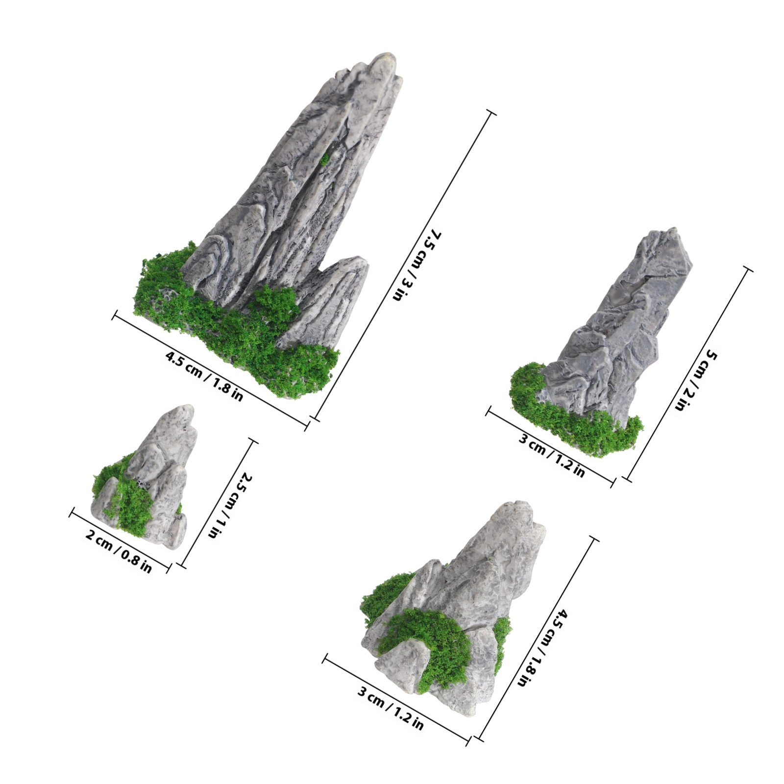 8Pcs Exquisite Micro Landscape - đánh giá và giá Bonsai Zen Garden Set