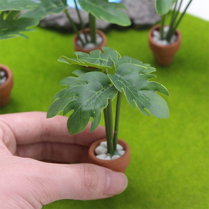 Dollhouse Micro Landscape Orna - đánh giá và giá Bonsai Garden Layout