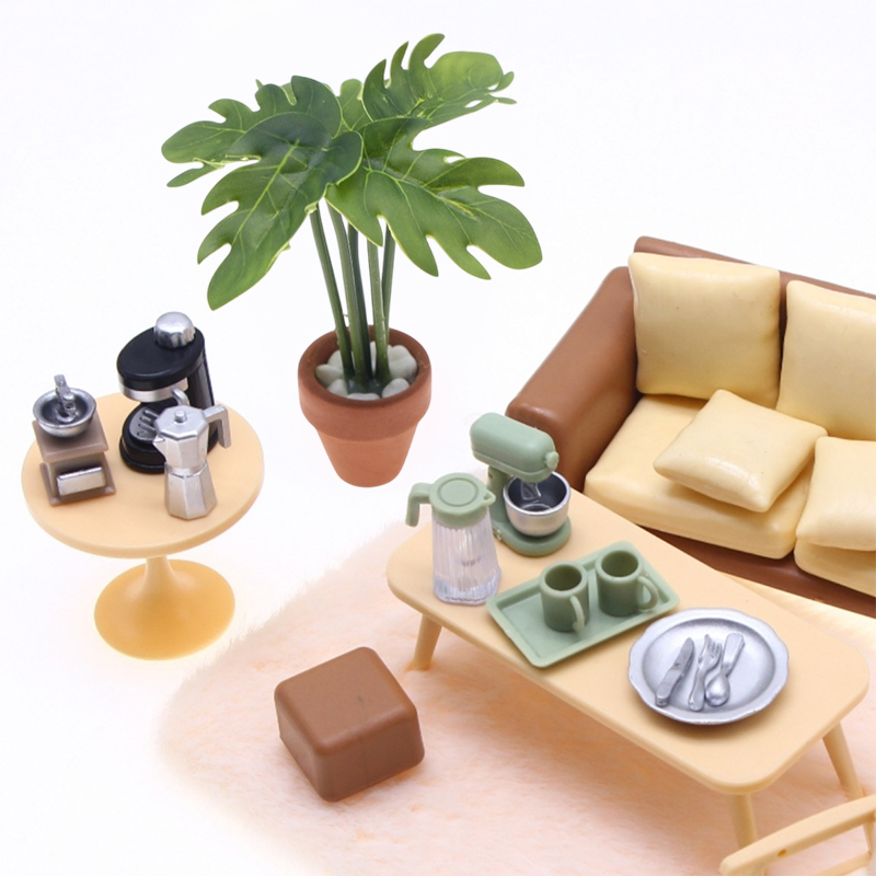 Dollhouse Micro Landscape Orna - đánh giá và giá Bonsai Garden Layout