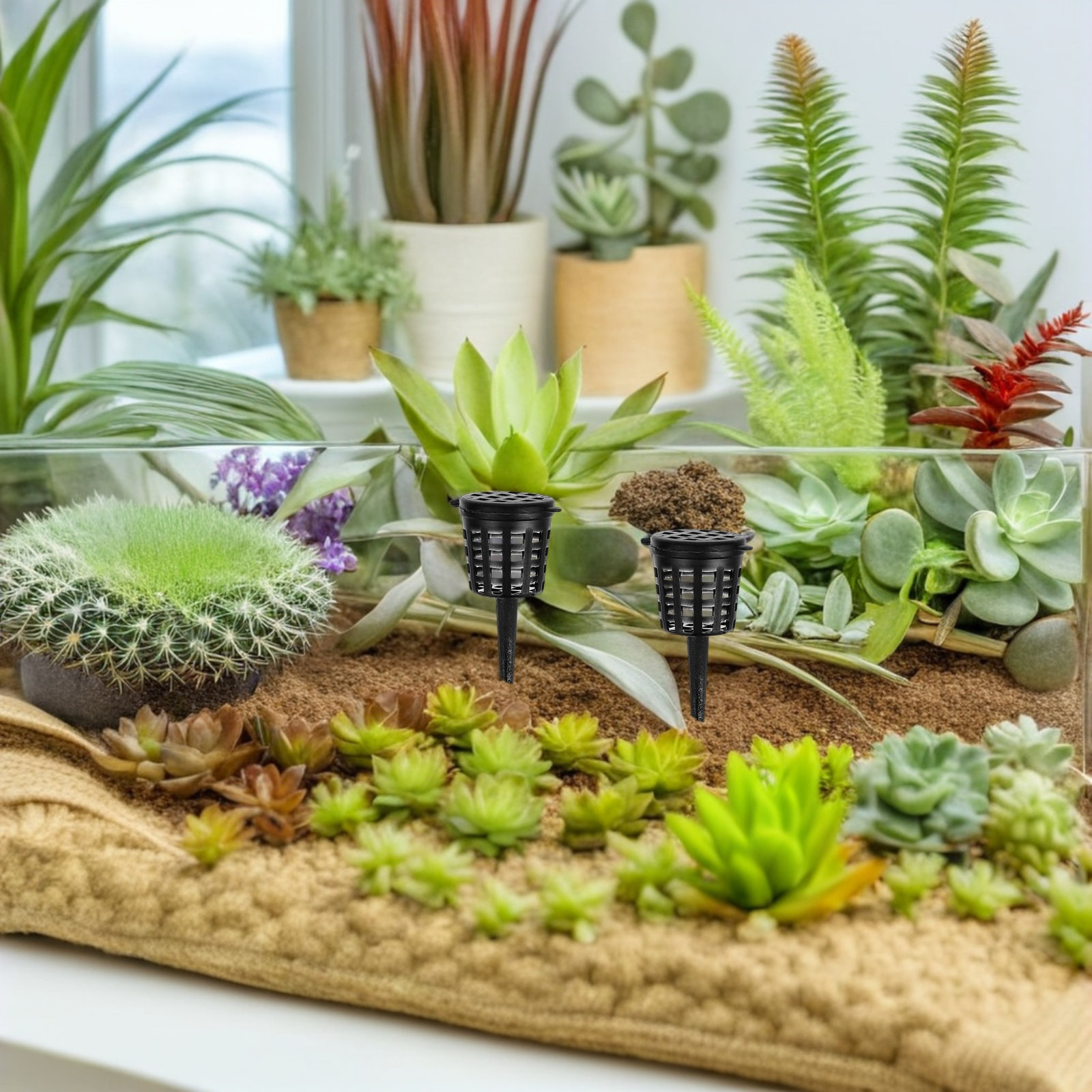 180Pcs Compact Plastic Fertili - đánh giá và giá Bonsai Garden Plants