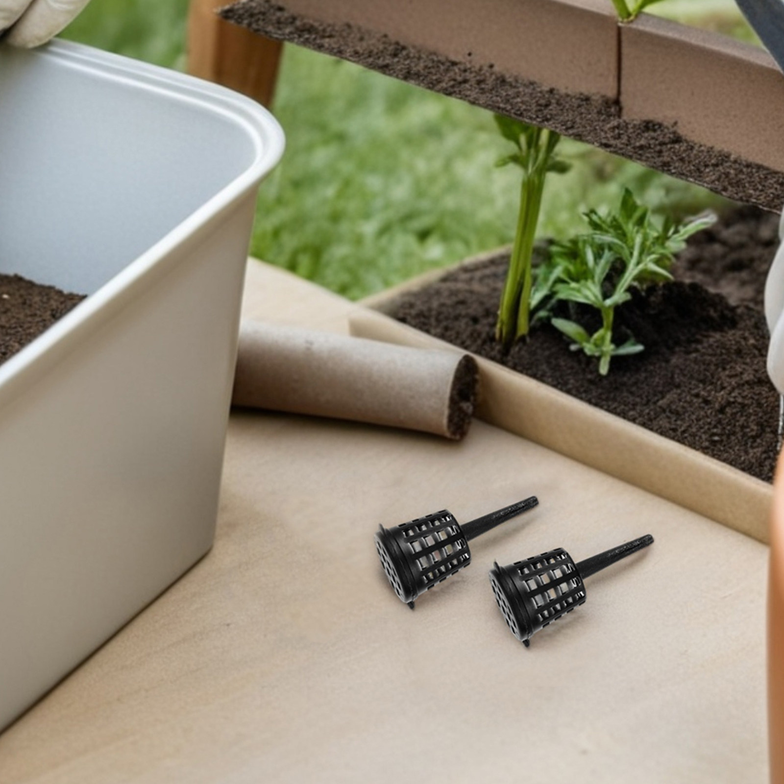 180Pcs Compact Plastic Fertili - đánh giá và giá Bonsai Garden Plants