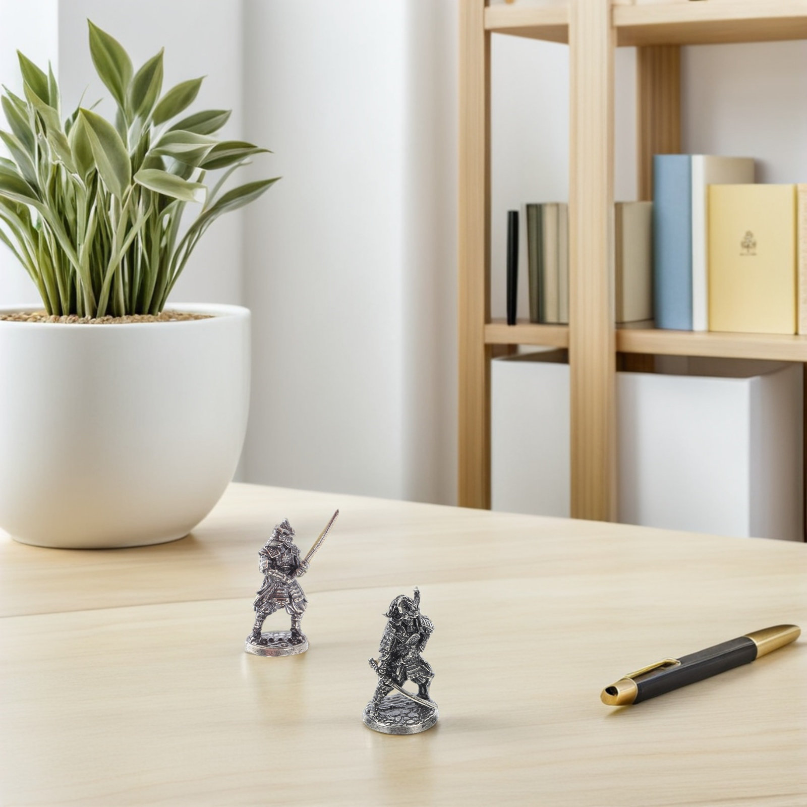 2Pcs Japanese Samurai Warrior  - đánh giá và giá Bonsai Garden For Desk