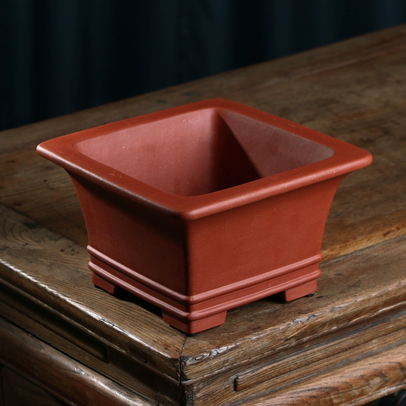 Pruple Sand Square Bonsai Pot, - đánh giá và giá Bonsai Garden For Desk